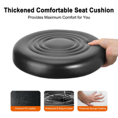 JOSTZHXIN close-up of PU leather seat texture for easy cleaning and comfort