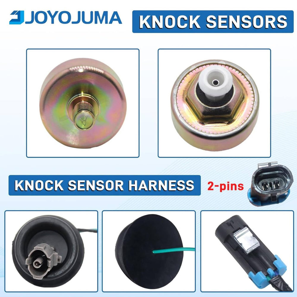 JOYOJUMA knock sensor installed on engine highlighting correct positioning and fit