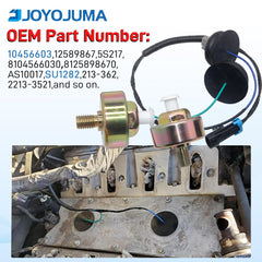 JOYOJUMA knock sensor top view highlighting mounting face for accurate sensing