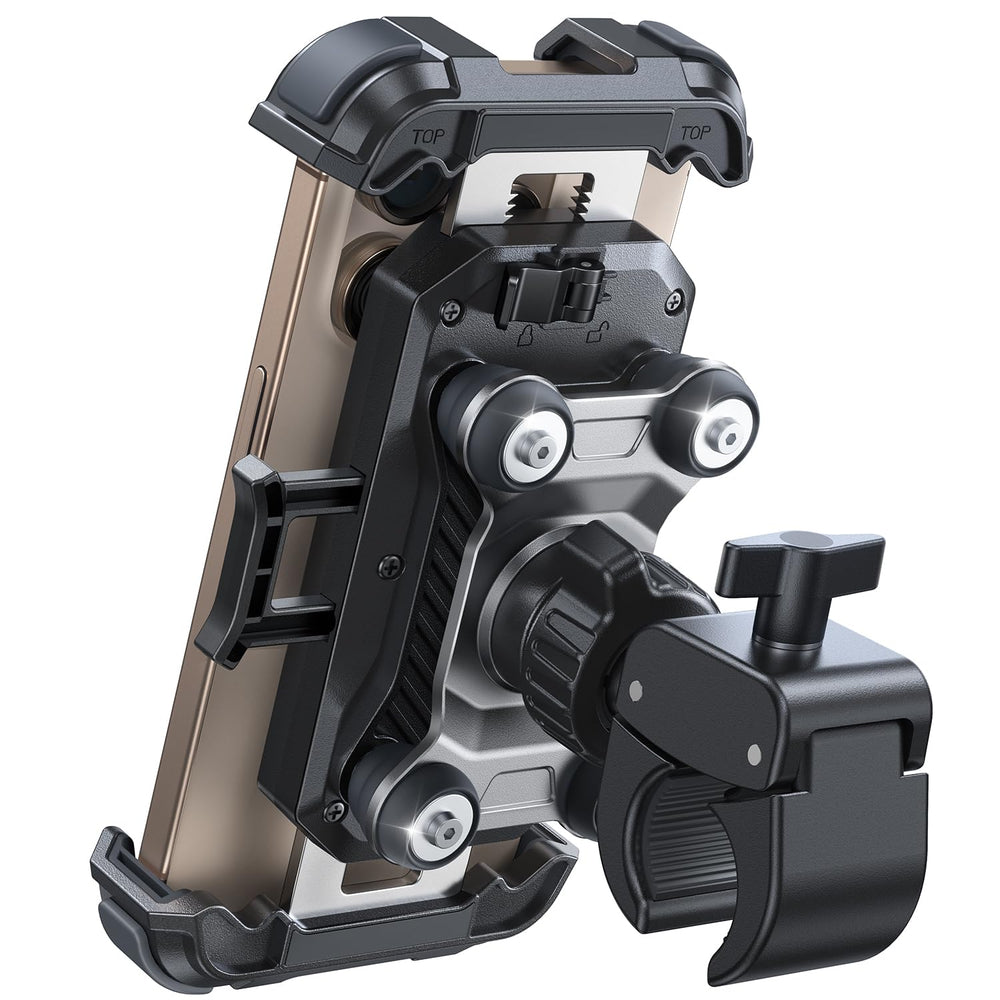 JOYROOM front view mounted on handlebar showing secure fit and visibility