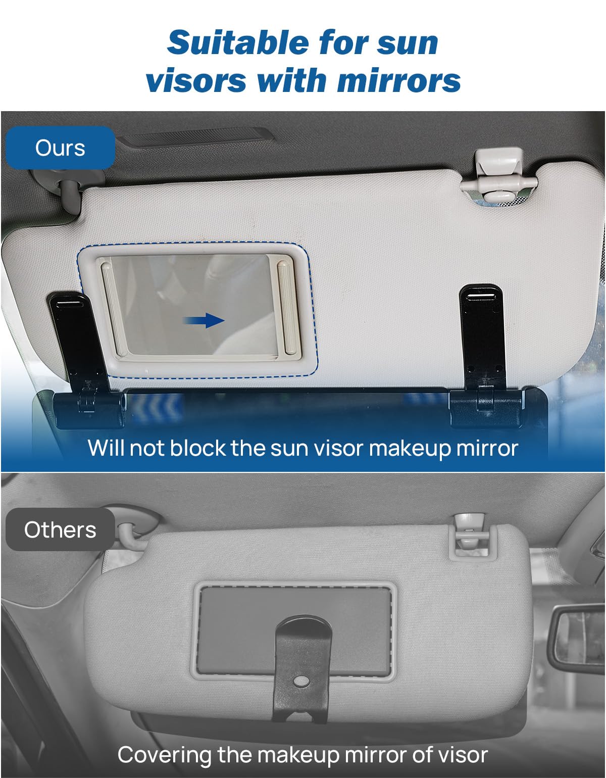 JOYTUTUS visor pivoted to show adjustable angle and glare reduction