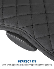 JOYTUTUS cover with console open demonstrating latch access and storage usability