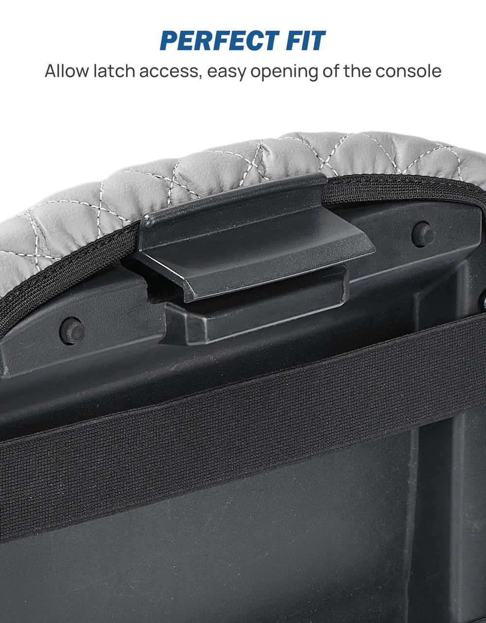 JOYTUTUS console in use with driver resting arm for added comfort