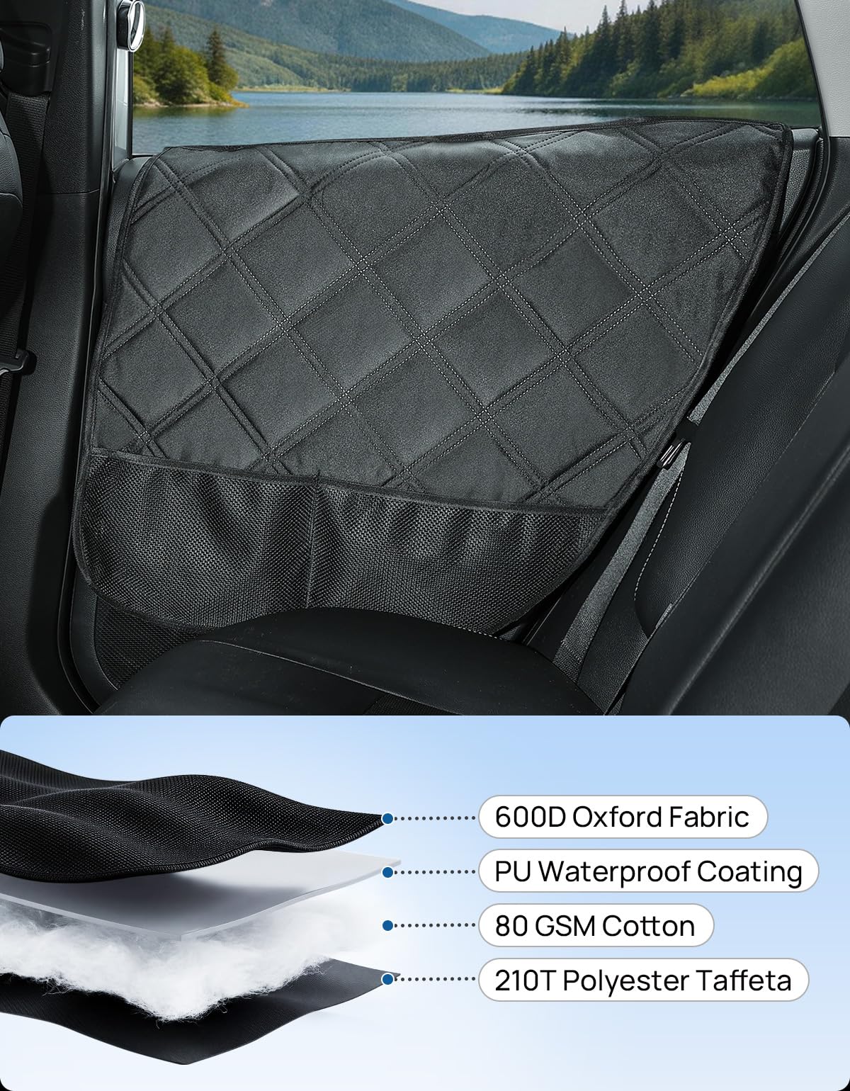 JOYTUTUS folded protector packed compactly for easy storage