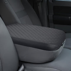 JOYTUTUS front view of center console cover showing full-top protection and neat fit