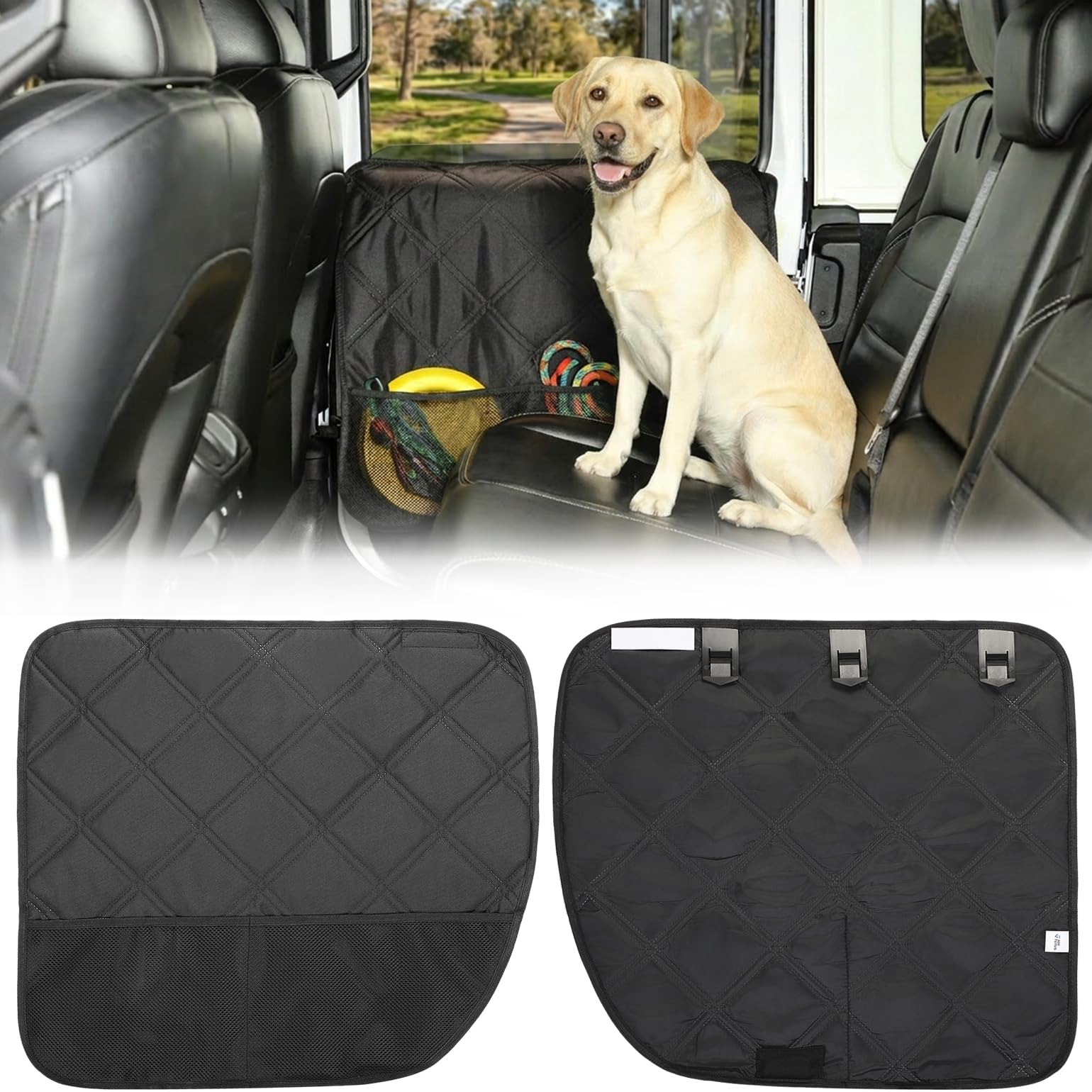 JOYTUTUS front view on rear door shows full coverage and protection
