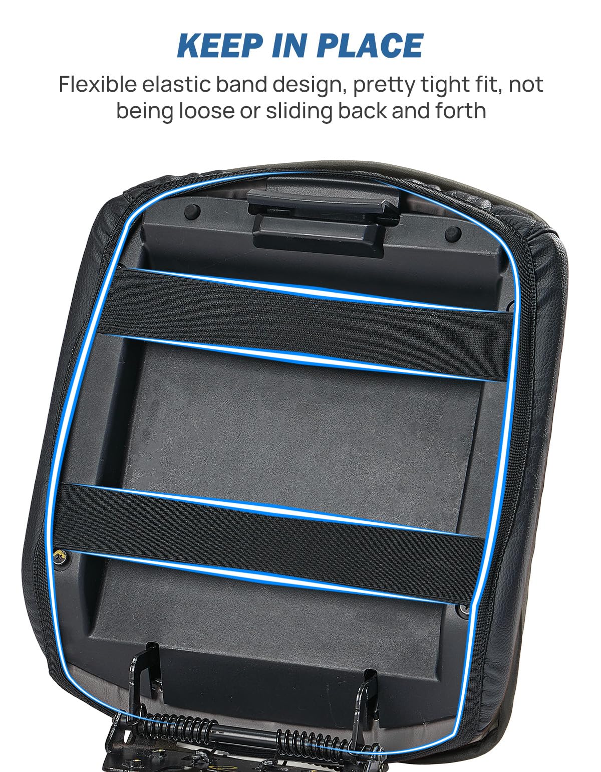JOYTUTUS in-car lifestyle installed view improves arm comfort and cabin look