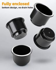 JOYTUTUS insert installed in RV cup well for stable drink placement