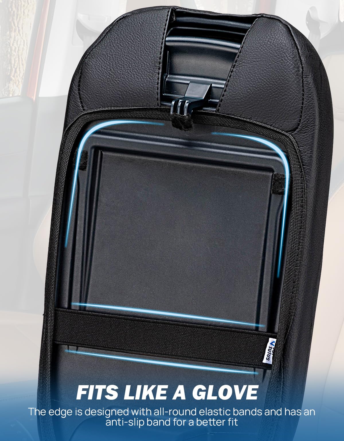 JOYTUTUS being installed on Ford Maverick console for quick, tool-free fit