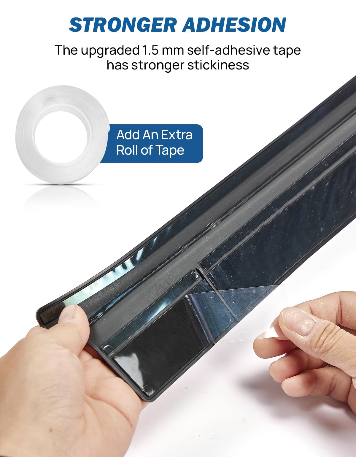JOYTUTUS heavy-duty adhesive tape detail for reliable attachment
