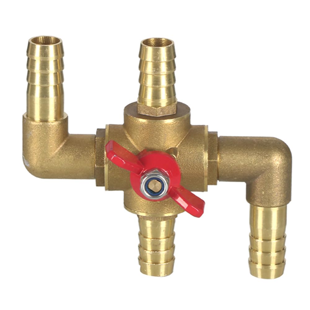 Joywayus brass heater valve front view showing solid construction and reliable control