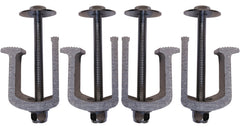 JQuad front packaging of Easy Mount clamps showing kit completeness and durability