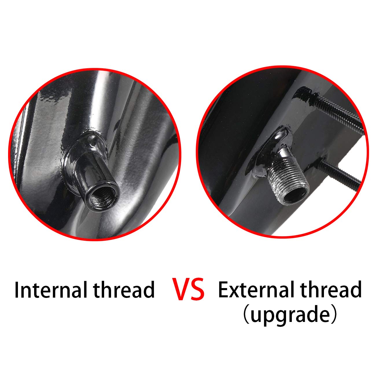 JRL UAUS top cap close-up showing threaded cap that prevents leaks