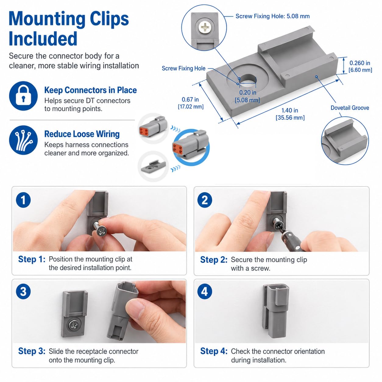 JRready connector installed in vehicle harness resisting vibration