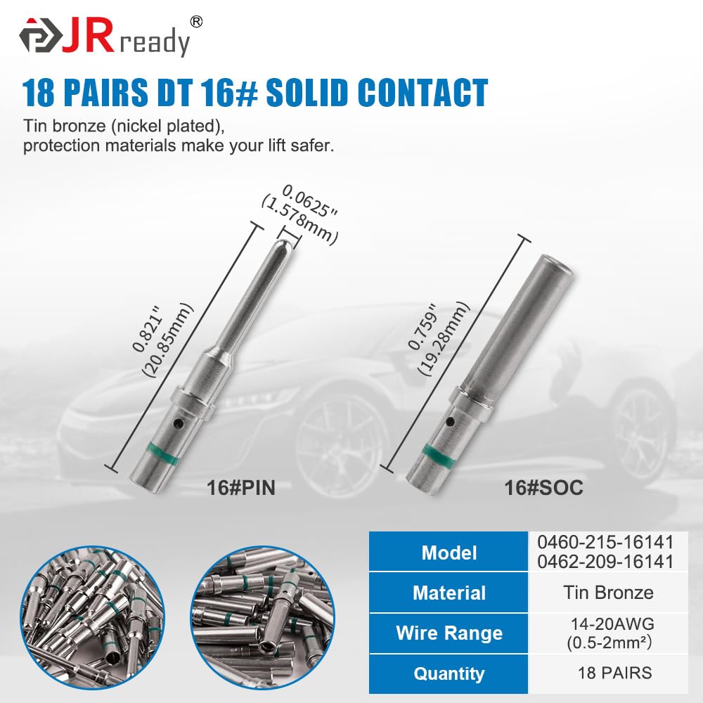 JRready wedgelock and seal plugs laid out to show secure sealing and retention