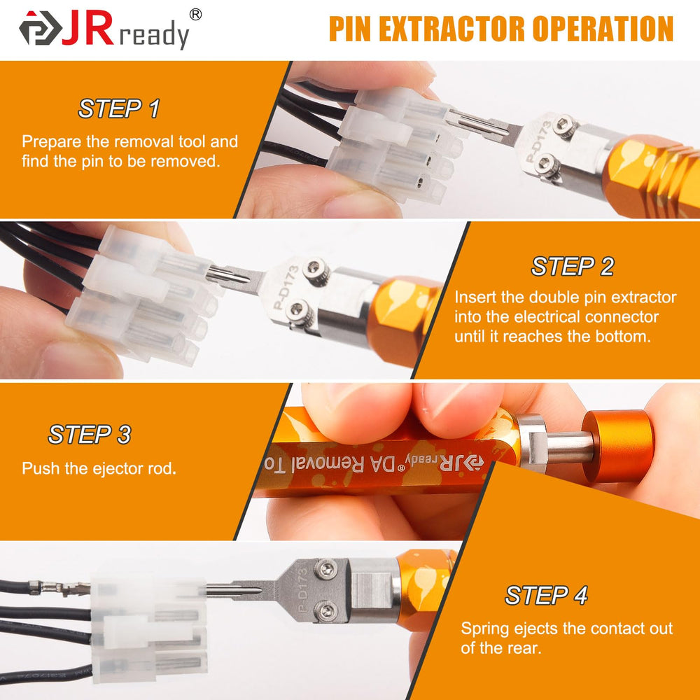 JRready tool next to ruler illustrating compact size for tight spaces benefit