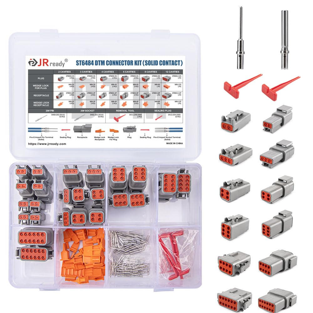 JRready kit front packaging showing all DTM components and ease-of-use