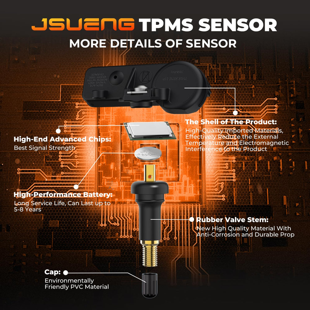 Jsueng top label listing OE numbers for quick compatibility check