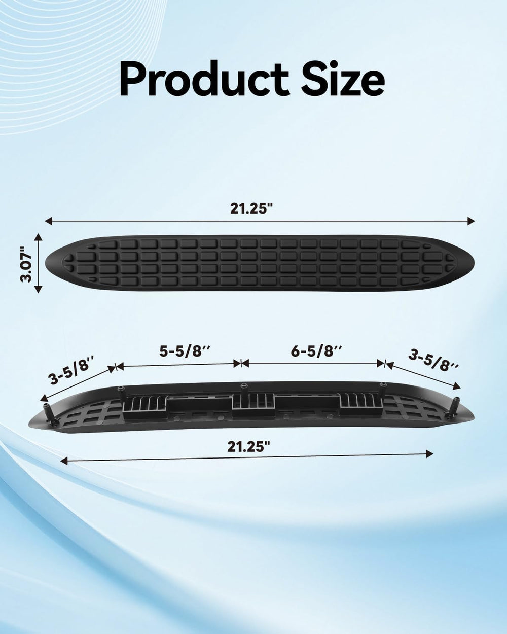 JUFZQO close-up of textured tread for superior grip in wet conditions