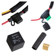 JUNRUO connector detail highlighting OEM-style plugs for easy installation