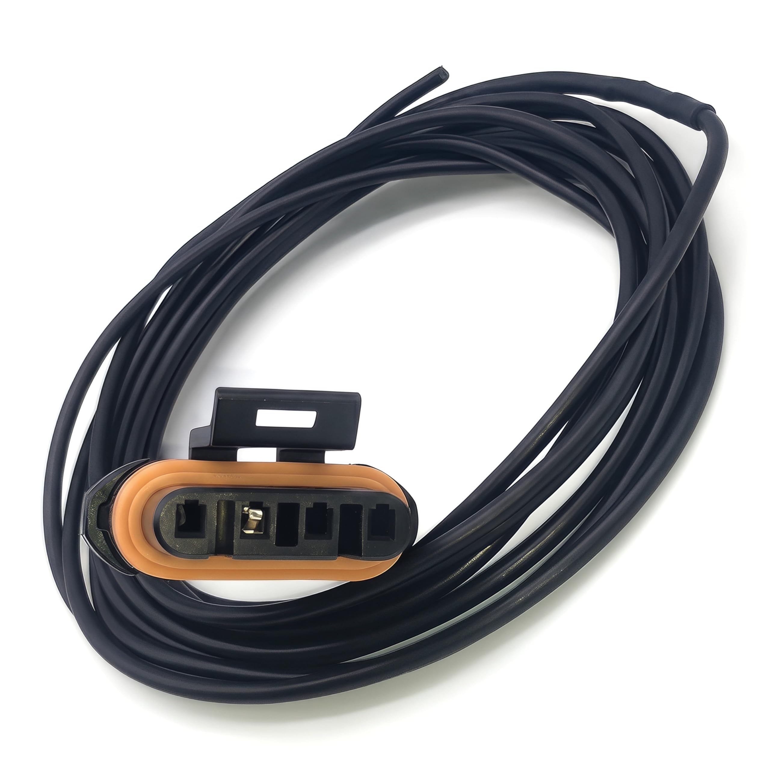 JUNRUO inline resistor close-up showing durable casing and heat protection