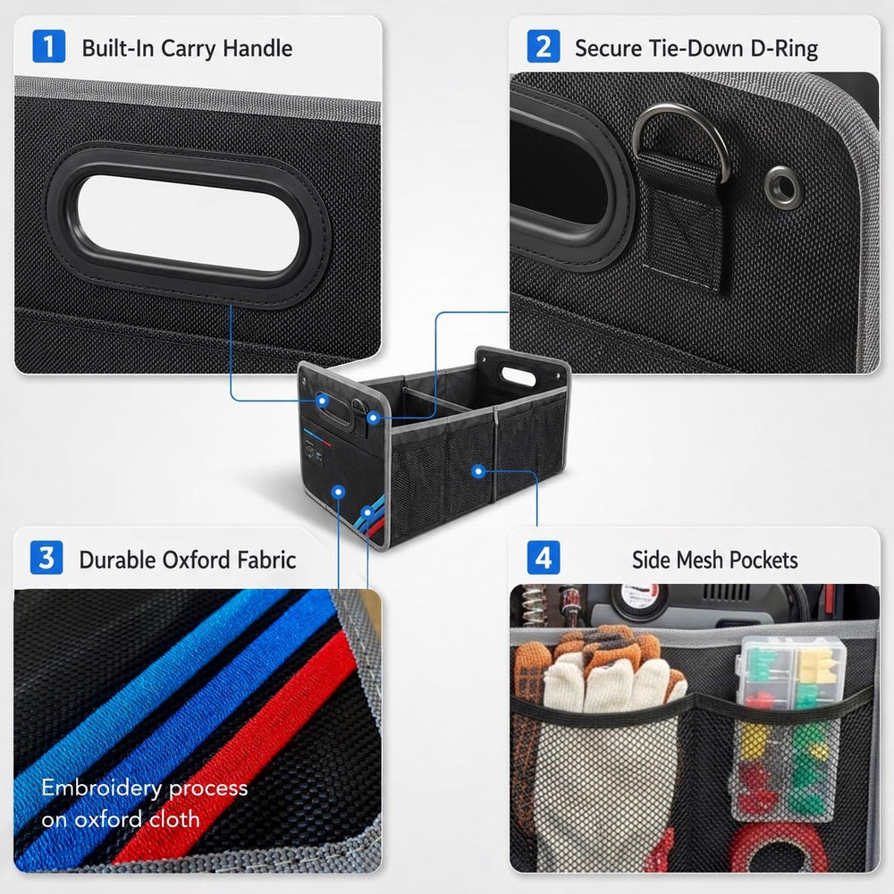Junsungo side image of mesh pockets holding tools for quick access