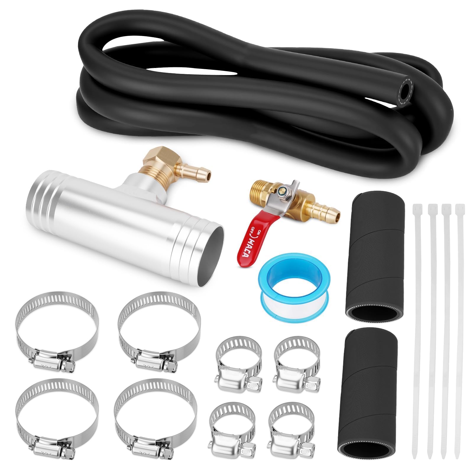 JURPLIX kit front layout showing all included parts for quick verification and easy inventory