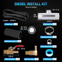 JURPLIX shut-off and roll-over valves detailed view highlighting reliable fuel control safety