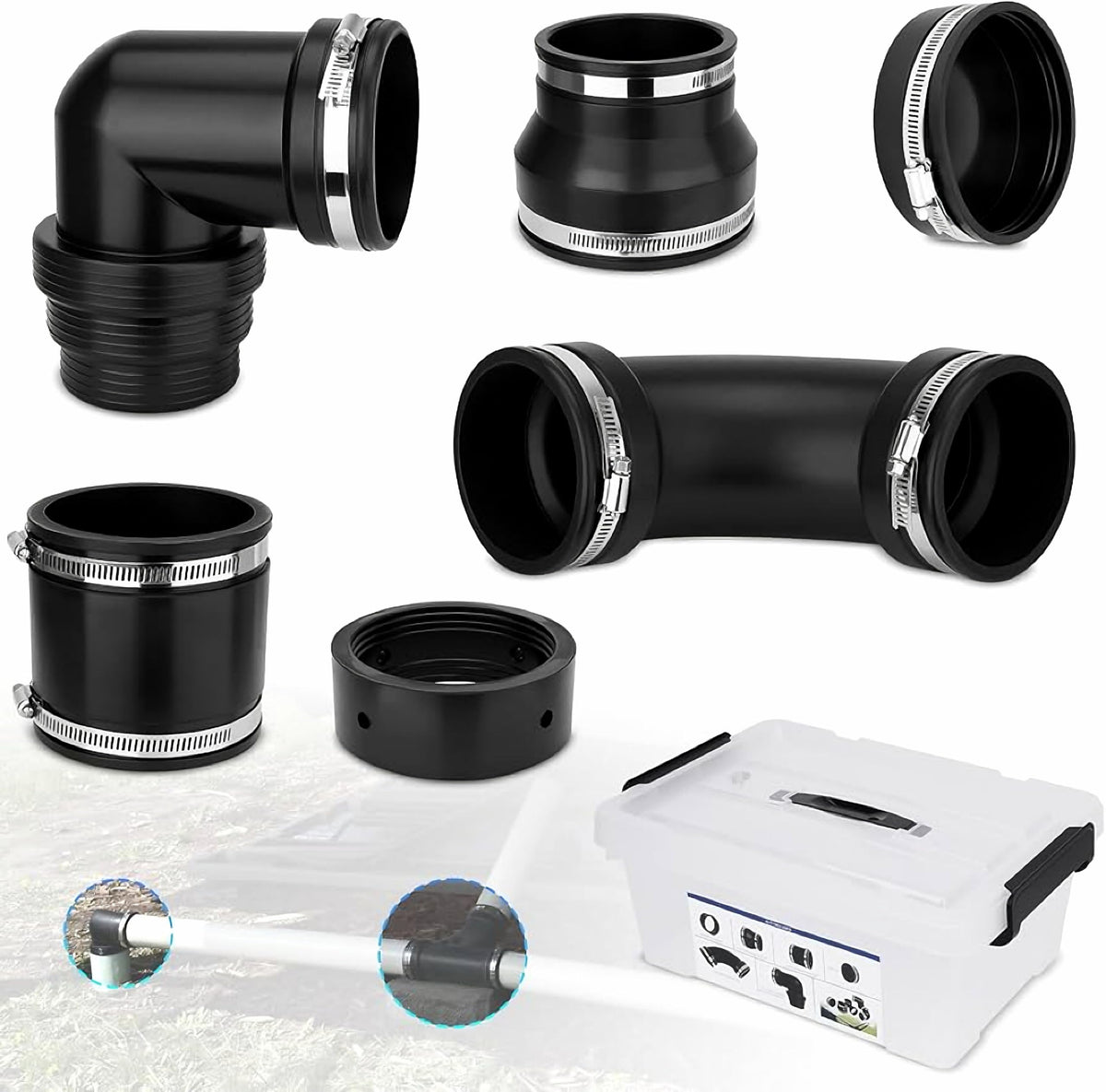 JURPLIX kit front packaging showing contents and portability benefits