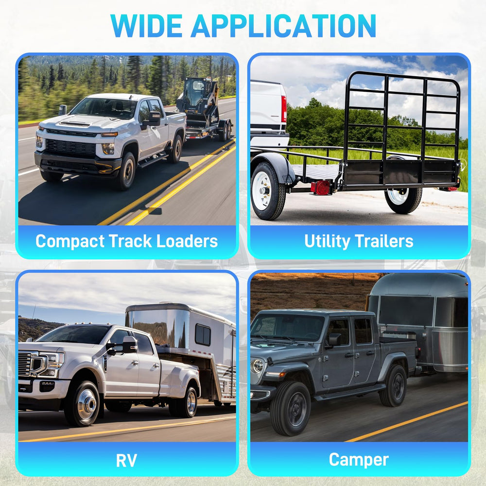 JURPLIX mounted on truck bumper demonstrating stable tow connection