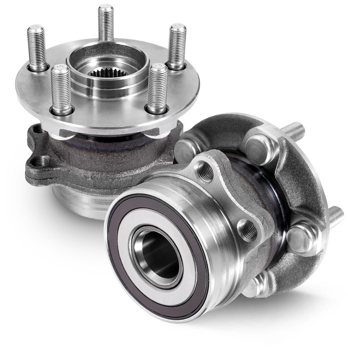 JURPLIX front view of rear hub assembly showing fit and finish benefits