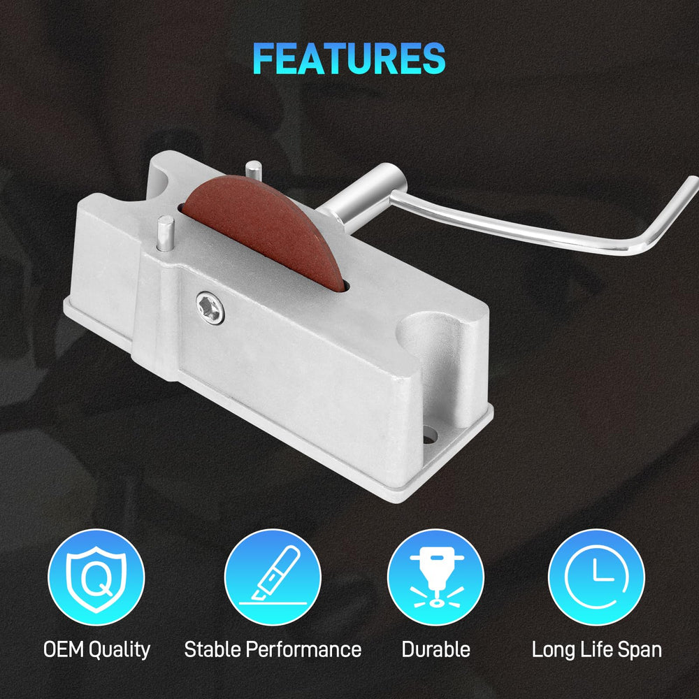 JURPLIX replaceable wheel and hardware for simple maintenance and swaps