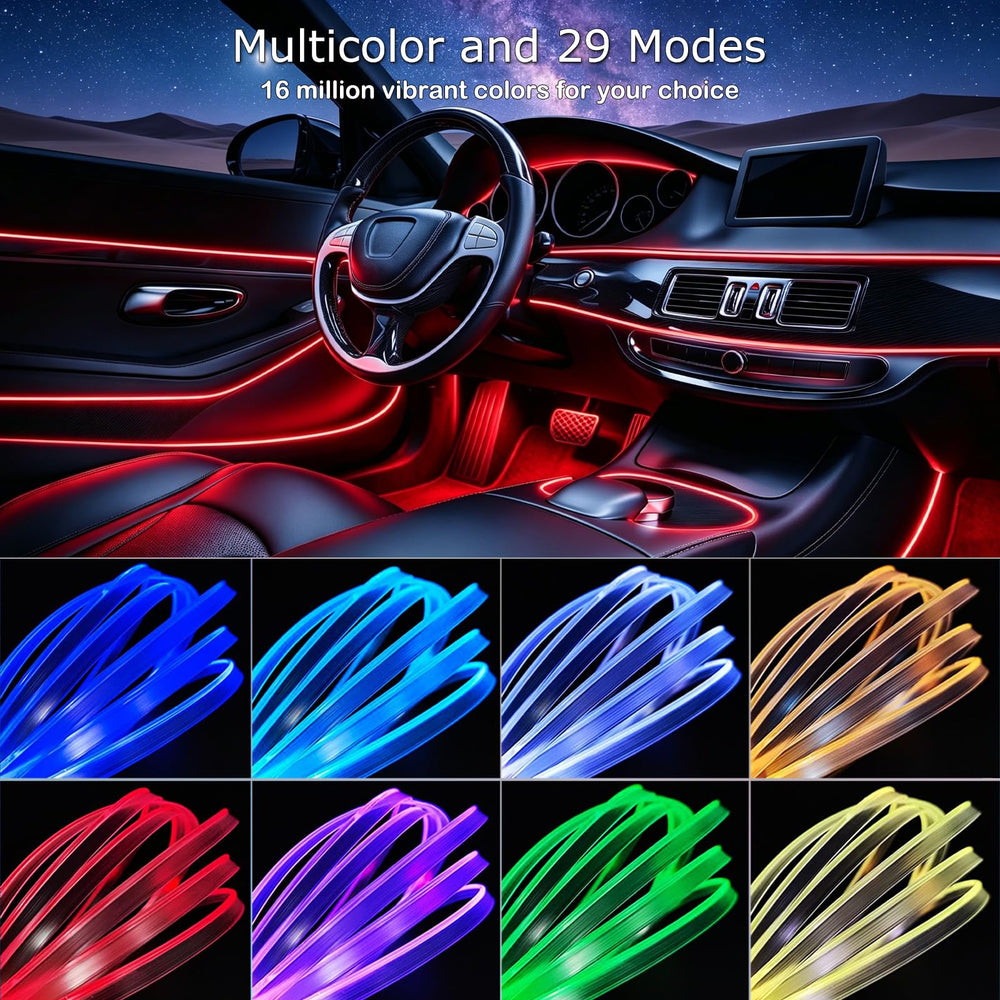 Jushope fiber optic close-up displaying smooth even light output