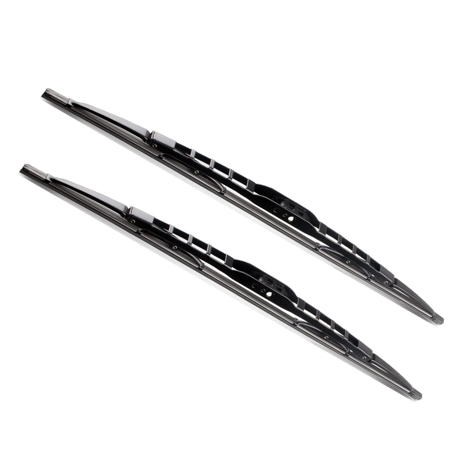 JustCar front packaging of 17-inch blades showing model and fit benefits