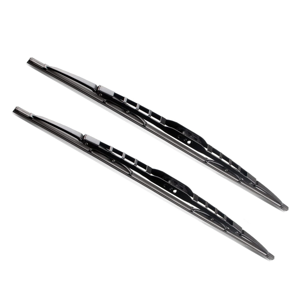 JustCar front packaging of 17-inch blades showing model and fit benefits