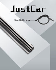 JustCar premium natural rubber edge detail for streak-free wiping
