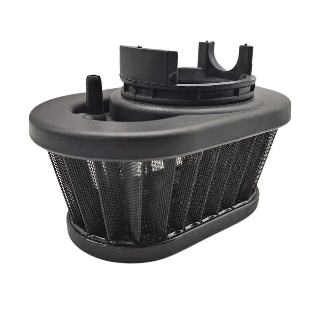 JUSTSWAGDDEEFF front view air filter showing OEM-fit and durable housing