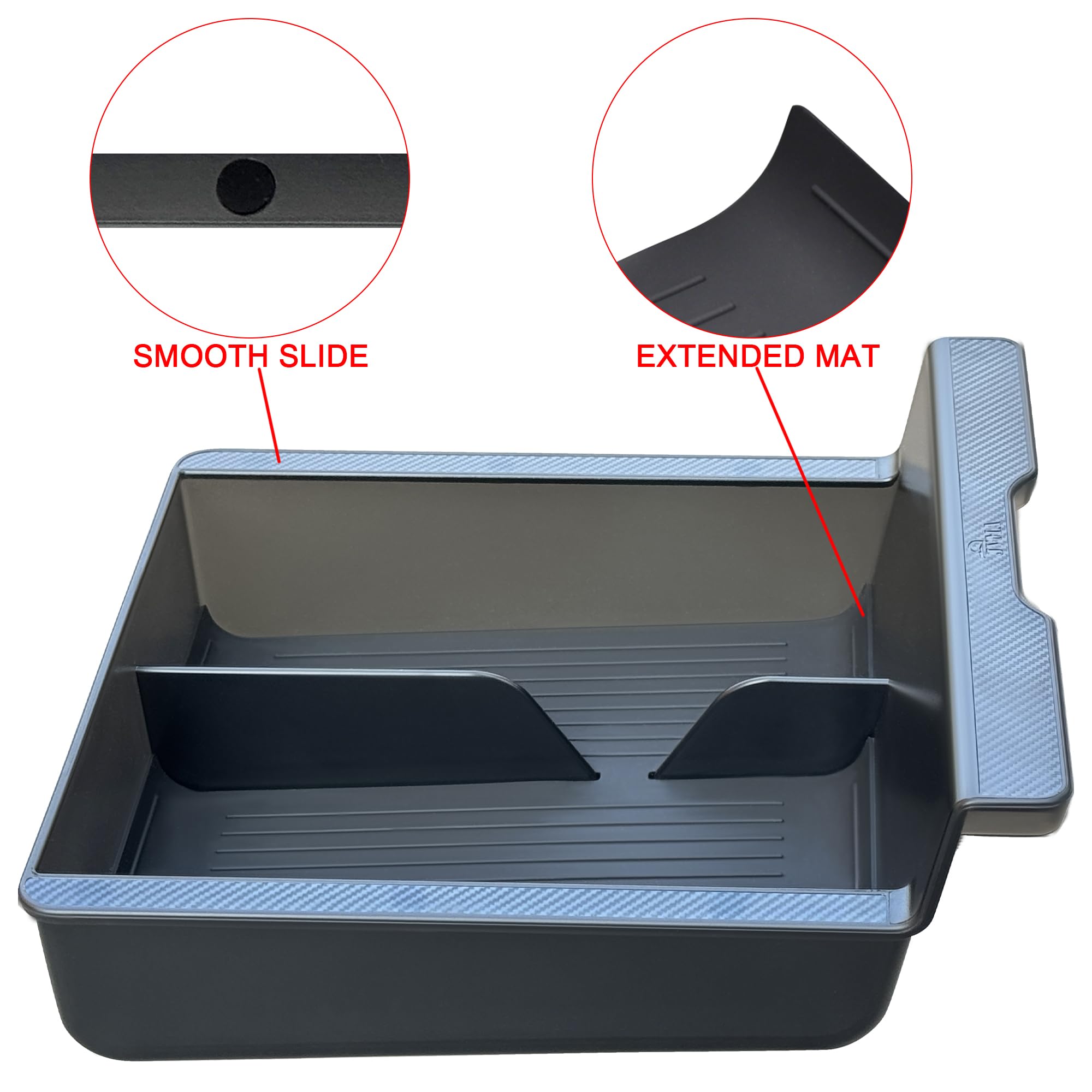 JVMA translucent side panel showing light transmission for gentle interior illumination