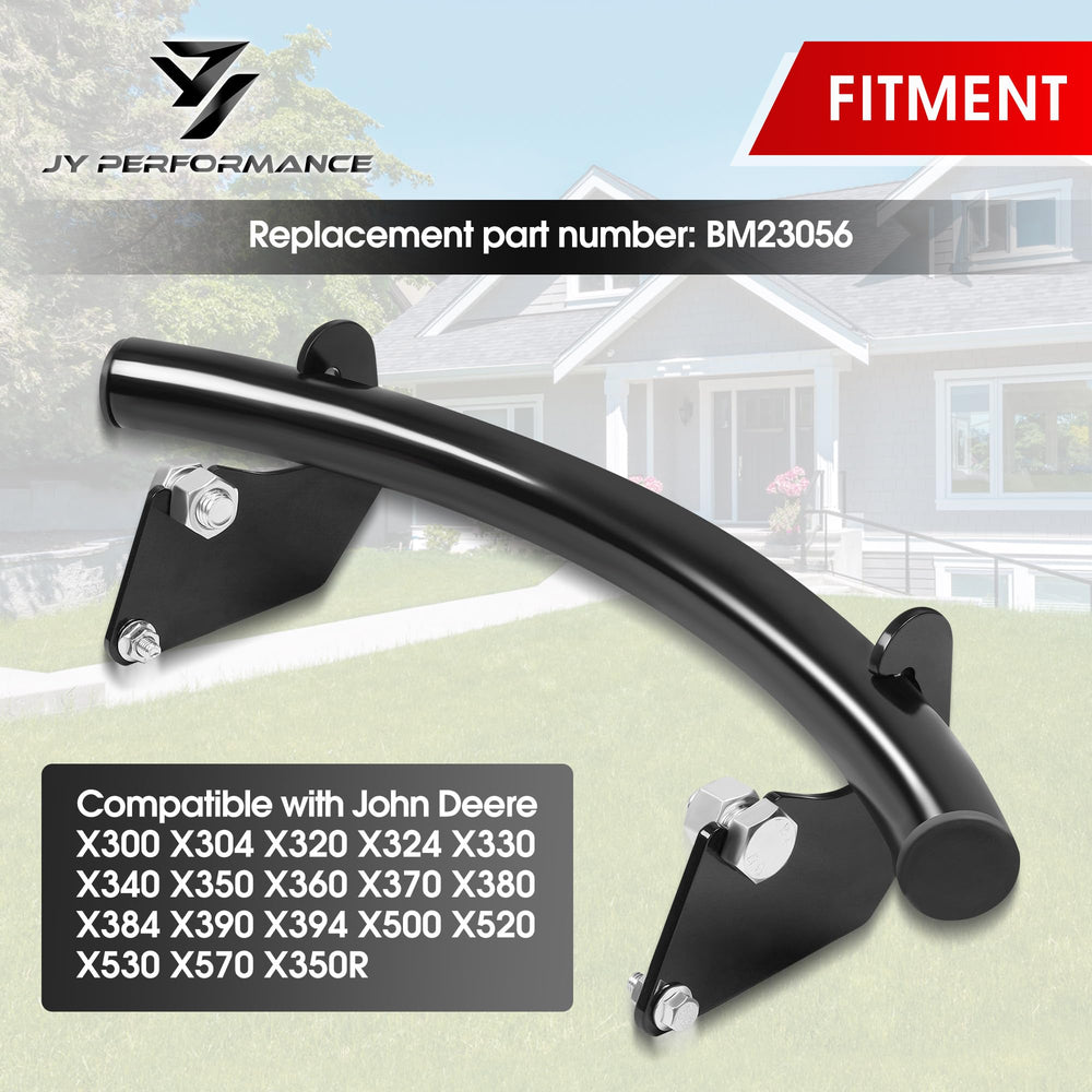 JY PERFORMANCE bumper beside a tape measure illustrating correct size and fit