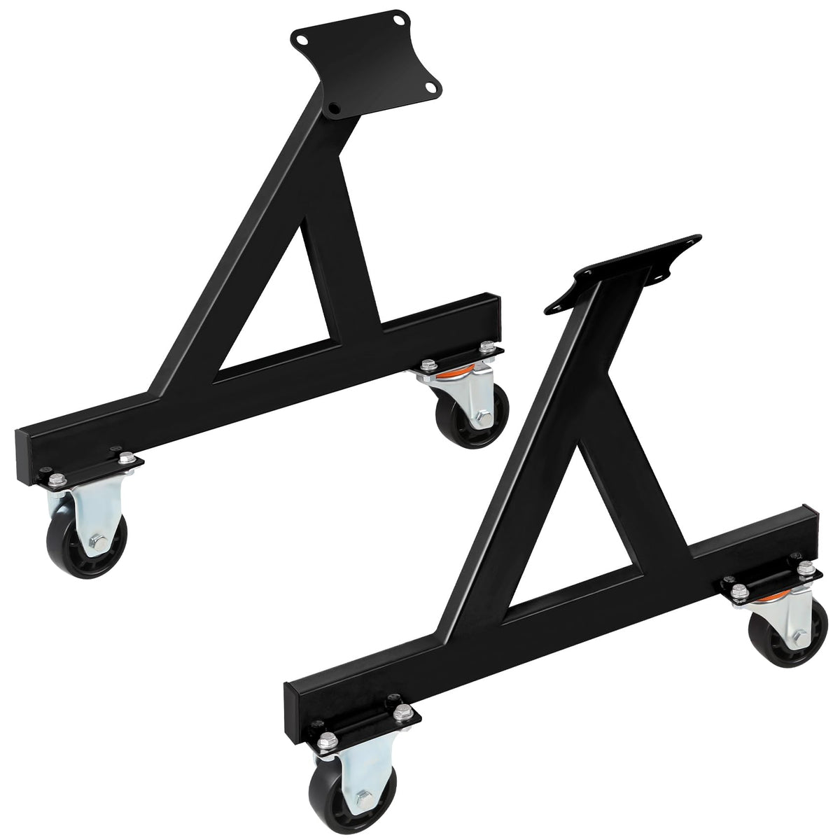 JY PERFORMANCE cradle front view showing stable engine support and easy access