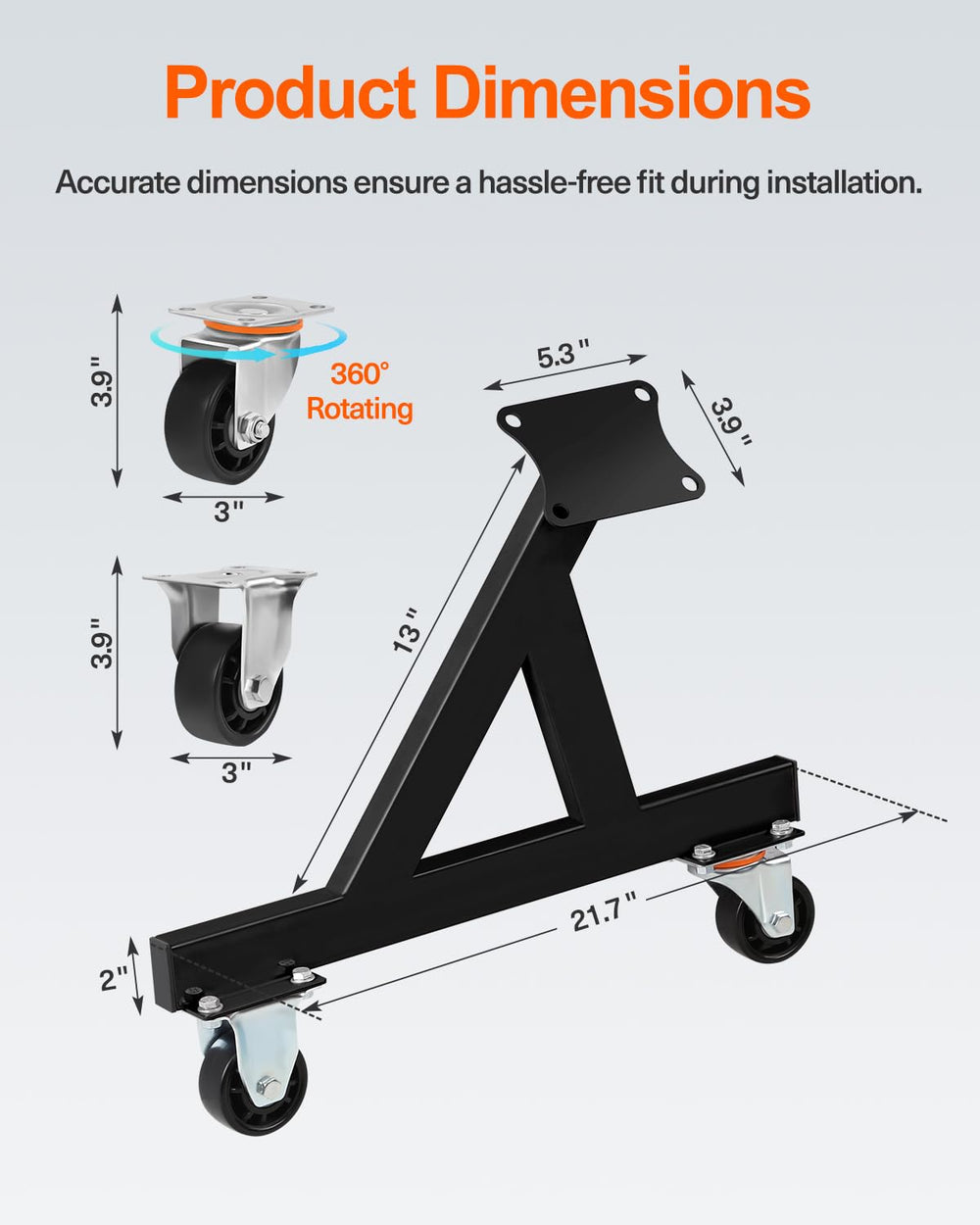 JY PERFORMANCE cradle in a garage lifestyle scene illustrating practical use