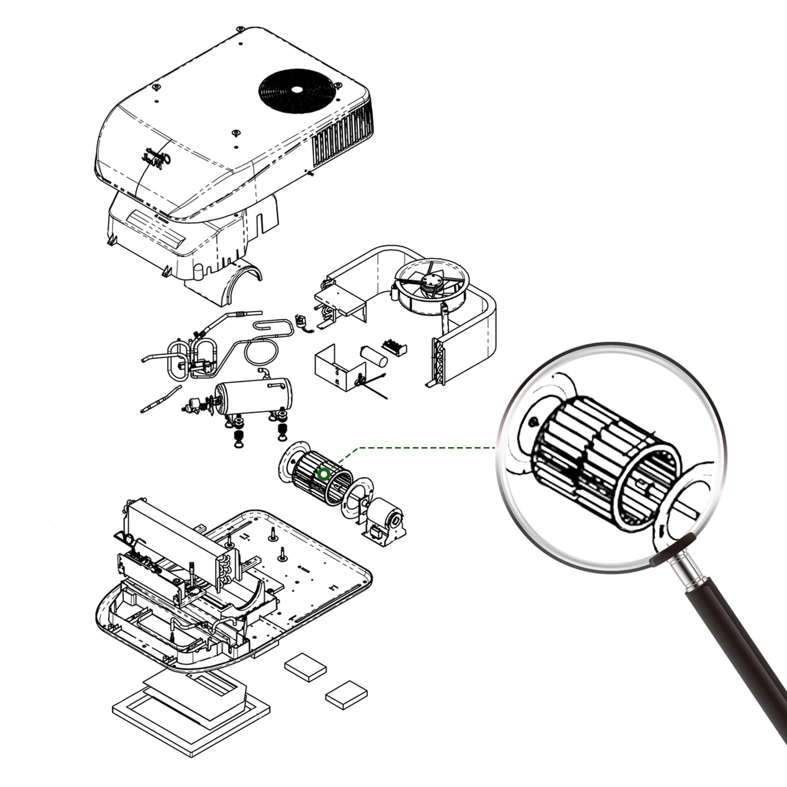 JYINCPED part-number label view confirming correct 1472A1191 compatibility