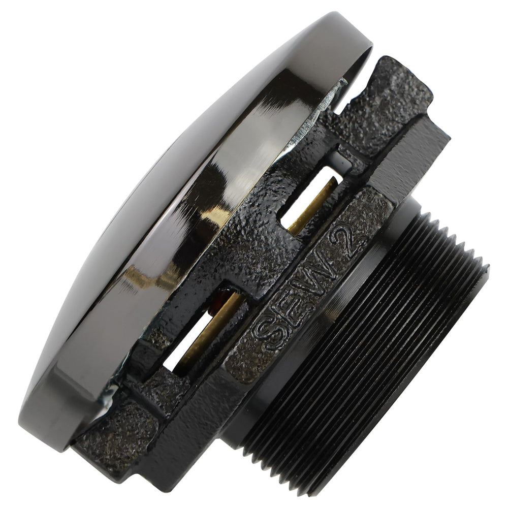 JYINCPED front view of transfer tank cap showing secure design and easy use