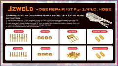 JZWELD brass ferrules closeup highlighting corrosion resistance and fit