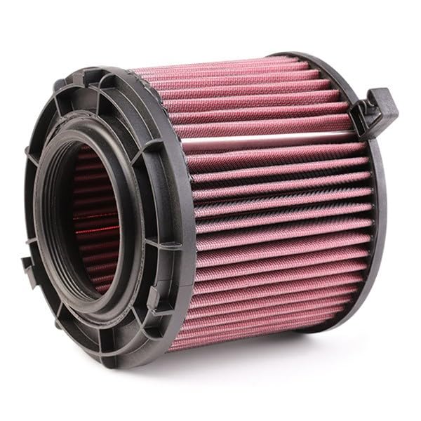 K&N side profile of filter showing durable frame and fit