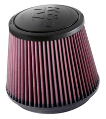 K&N RU-5173 front view showing tapered cone improving airflow
