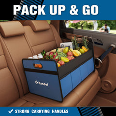 K KNODEL installed in car trunk preventing movement and stability benefit