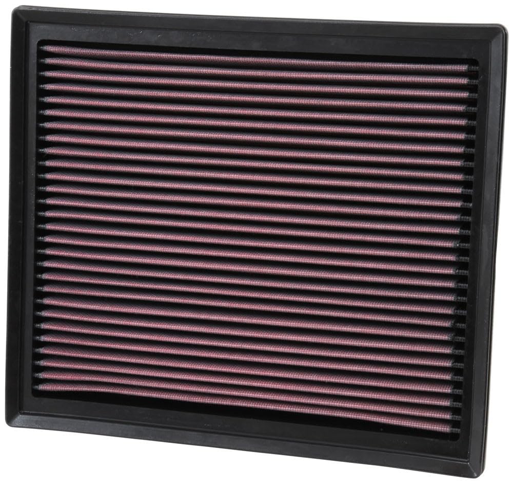 K&N filter installed in Toyota airbox demonstrating easy fit