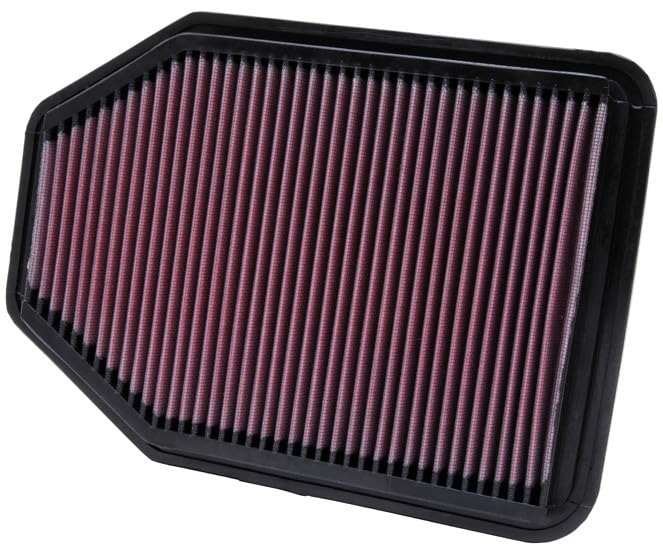 K&N installed in factory airbox demonstrating direct-fit convenience