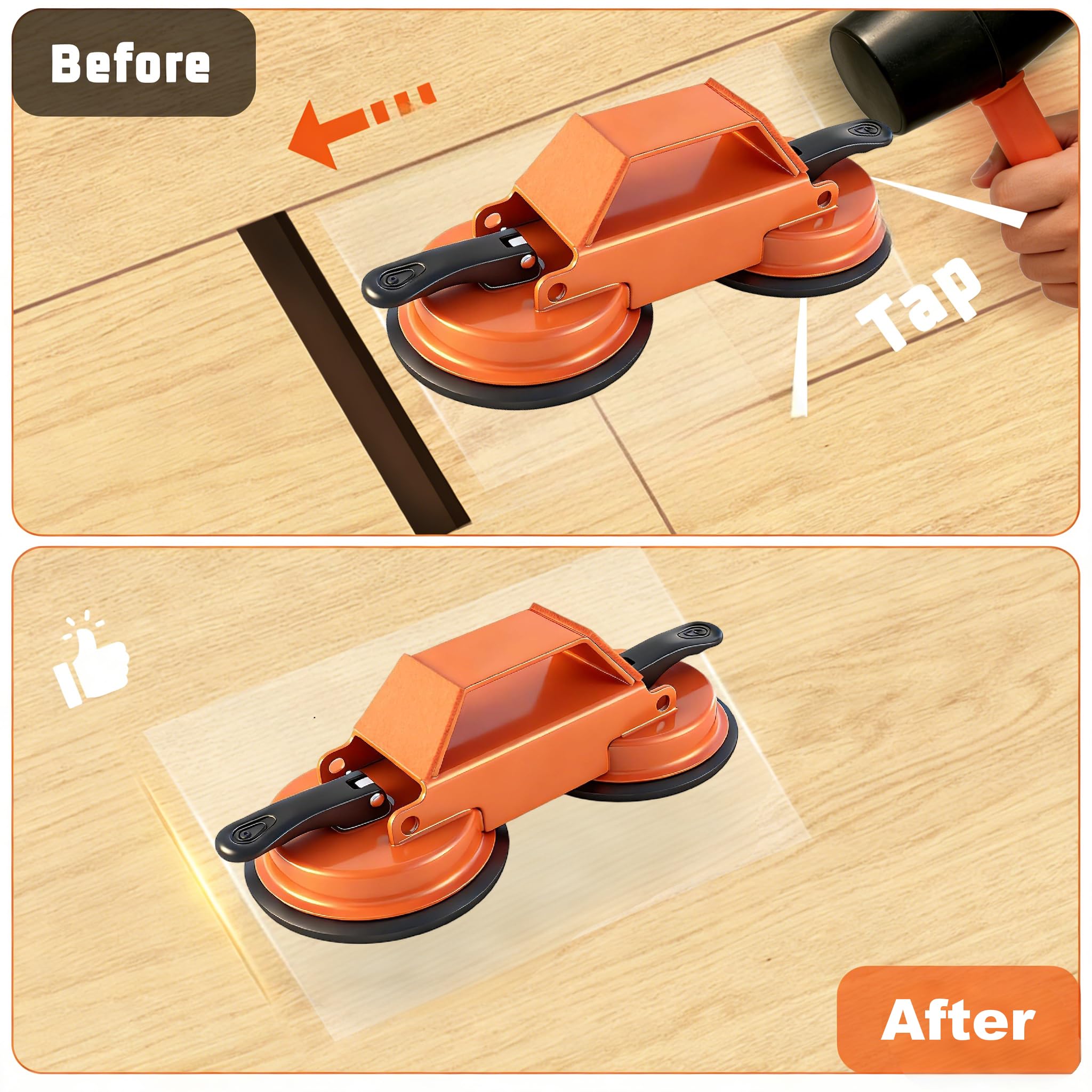 KABMEZHC close-up of rubber suction cup showing strong secure grip benefit